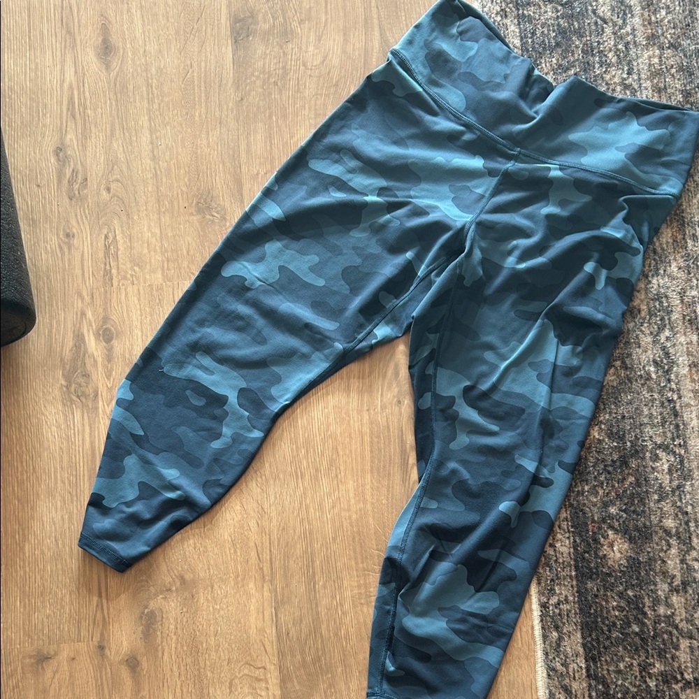 Fabletics Blue Camouflage Joggers